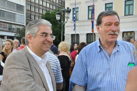 Αθήνα, Πλ.Κοτζιά-2/7/15 (Στην συγκέντρωση ΚΙΝΗΜΑΤΟΣ Δημοκρατών Σοσιαλιστών για Δημοψήφισμα)