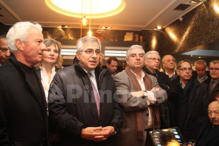 Στην εκδήλωση (κέντρο και δεξιά στη φωτο) του φίλου,πρώην δημάρχου Αγίας Παρασκευής (Αττικής), Βασίλη Γιαννακόπουλου- Vasilis Giannakopoulos, για κοπή πίτας της δημοτικής παράταξης του "Συμμαχία Ευθύνης", 12/2/2017 (η φωτο από www.aparaskevi-images.gr)